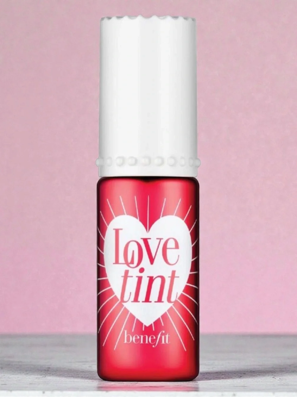Benefit Lovetint Fiery-Red Tinted Lip & Cheek Stain 6ml / 0.2 fl oz NWOB